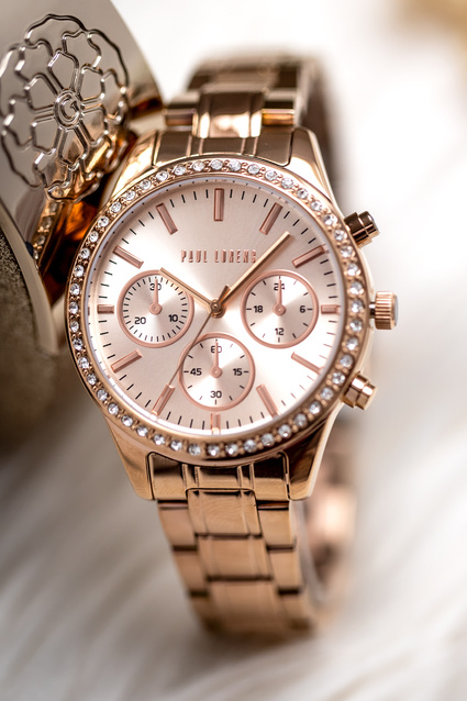 PAUL LORENS WOMEN'S WATCH - PL20020B-4D2 (zg569d) + BOX