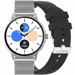 SMARTWATCH UNISEX GRAVITY GT12-7 - BLUETOOTH CONNECTIONS, ADDITIONAL PASSAGE (sg035g)