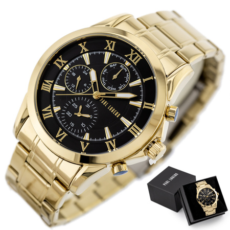 PAUL LORENS MALE WATCH - PL3844B2-1D1 (zg363b) + BOX