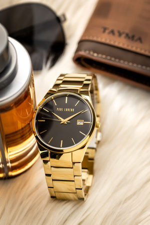 ZEGAREK MĘSKI PAUL LORENS - PL20015B-1D1  (zg381b) + BOX