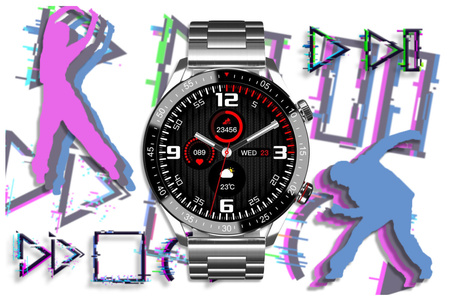 GRAVITY GT4-3 MEN'S SMARTWATCH - MAKING CALLS, STEPWATCH (sg023c)