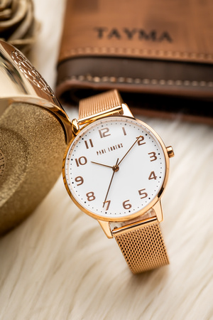 PAUL LORENS WOMEN'S WATCH - PL11715B2-4D1 (zg511d) + BOX