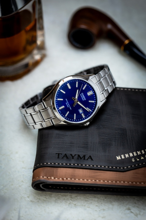 Zegarek Męski Casio MTS-100D-2A + BOX (zd236c) SZAFIR