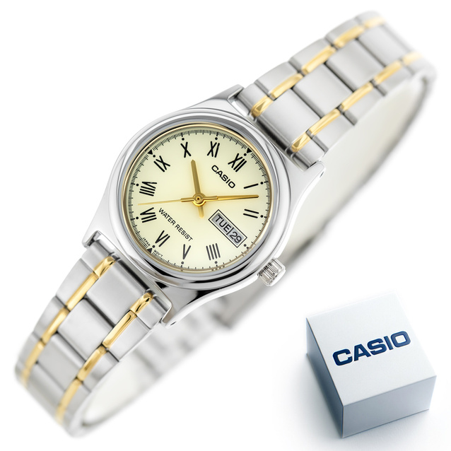 CASIO WOMEN'S WATCH LTP-V006SG-9B + BOX