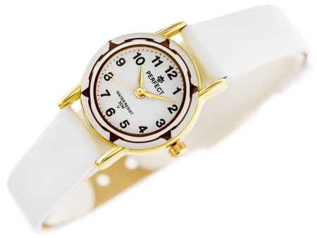 PERFECT L248-10- COMMUNION CHILD'S WATCH - white (zp968c)