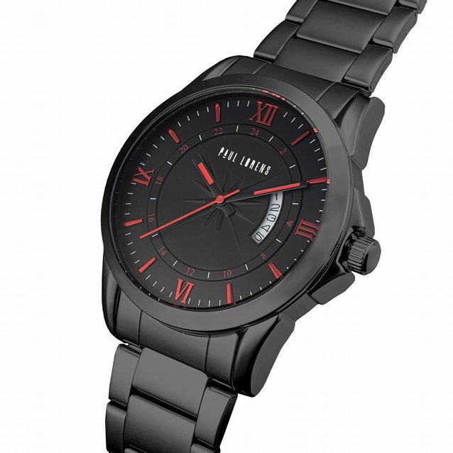 PAUL LORENS MALE WATCH - PL3844B3-1A5-2 (zg371b) + BOX