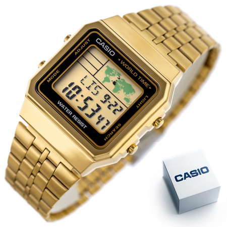 CASIO VINTAGE MEN'S WATCH A500WGA-1 (zd158c) + BOX