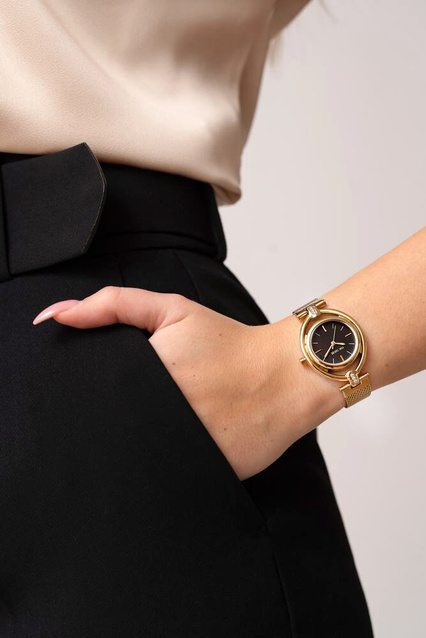 PAUL LORENS WOMEN'S WATCH - PL13628B-1D1 (zg555a) + BOX