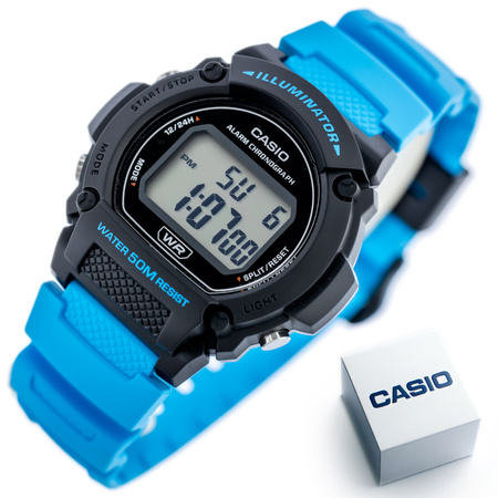 Casio Men's Watch W-219H-2A2VEF (zd207f) + BOX