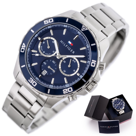 TOMMY HILFIGER Jordan Men's Watch 1792094 + BOX