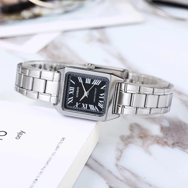 CASIO LTP-V007D-1B WOMEN'S WATCH + BOX (zd639a)