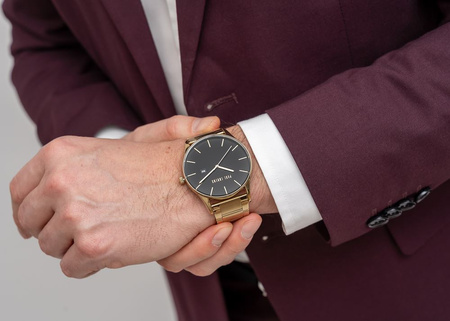 PAUL LORENS MALE WATCH - PL7028B2-1D1 (zg361c) + BOX