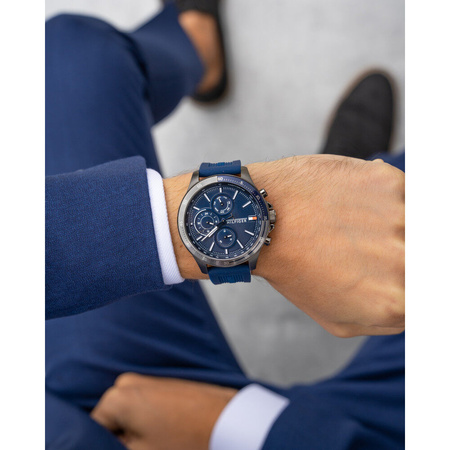TOMMY HILFIGER MEN'S WATCH 1791721 BANK (zf023a)