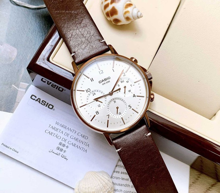 CASIO MTP-E321RL-5A MEN'S WATCH (zd190b) + BOX