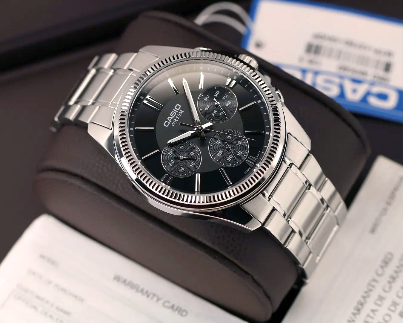 ZEGAREK MĘSKI CASIO MTP-1375D-1AVDF (zd112b) + BOX