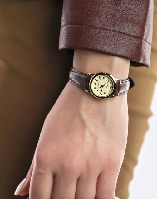 CASIO LTP-V001GL-9B WOMEN'S WATCH (zd588b) + BOX
