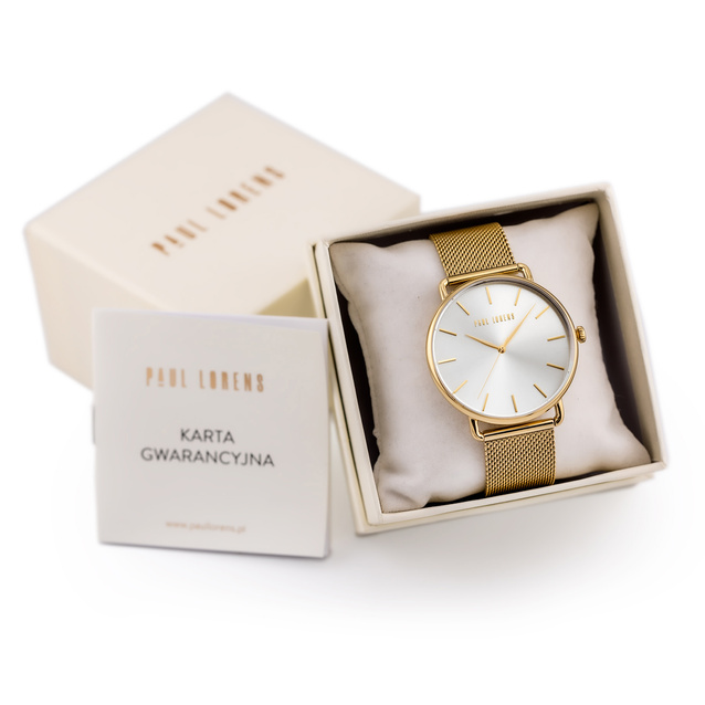 PAUL LORENS WOMEN'S WATCH - PL13032B-3D1 (zg554d) + BOX
