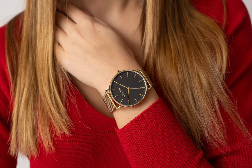 PAUL LORENS WOMEN'S WATCH - PL13032B-1D1 (zg554b) + BOX