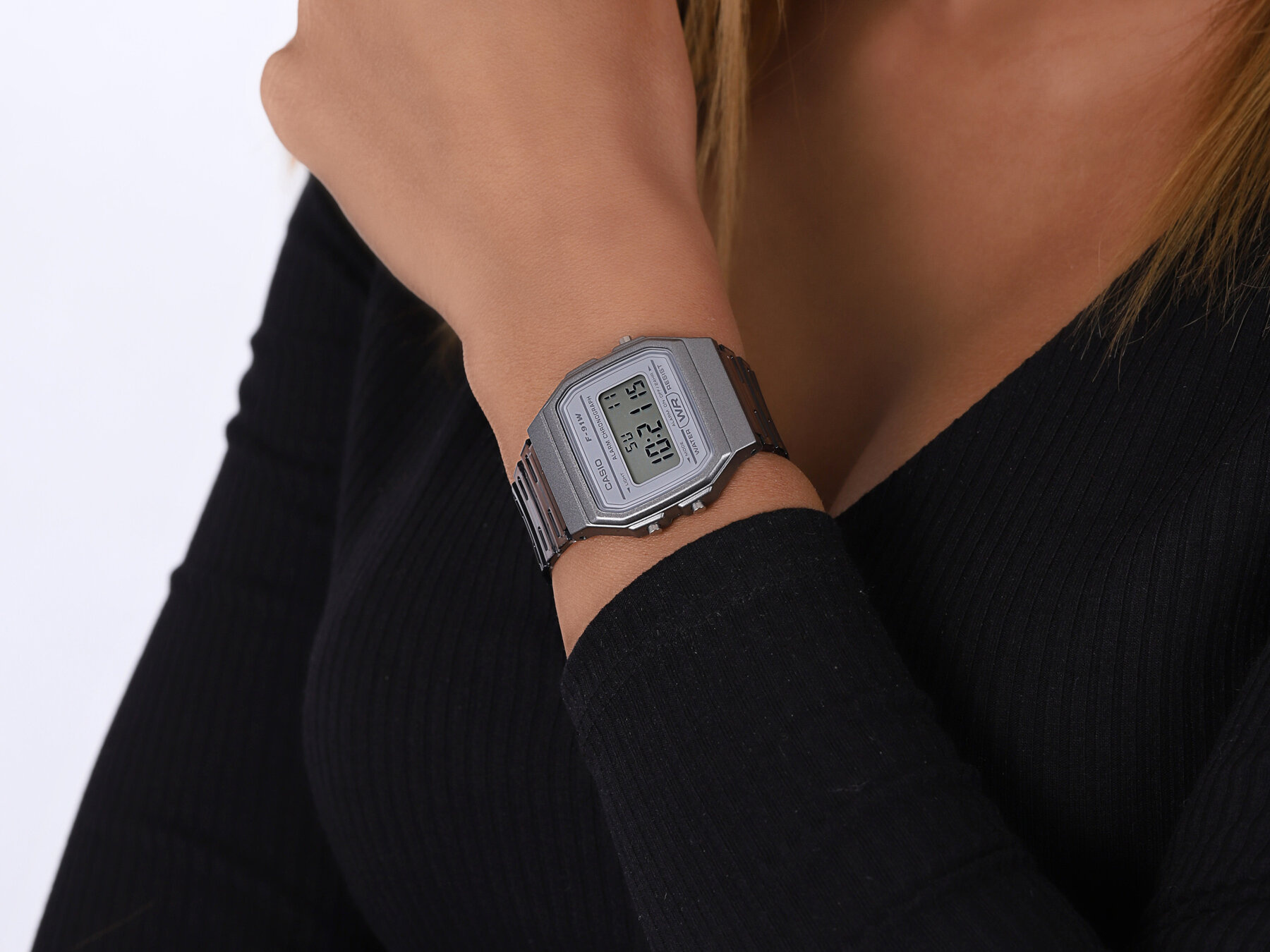 Zegarek Unisex Casio Retro Vintage F-91WS-8DF(zd648d)