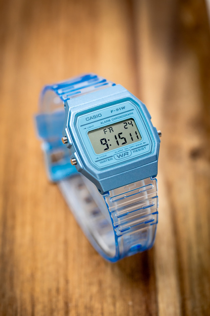 Unisex Casio Retro Vintage F-91WS-2 watch (zd648b) + BOX