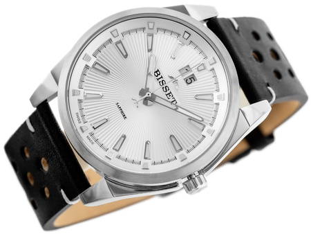 BISSET BSCF40 MEN'S WATCH (zb095a) - SAFETY GLASS