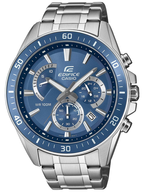 CASIO EDIFICE MEN'S WATCH EFR-552D-2AVUDF - 10ATM (zd094d) + BOX