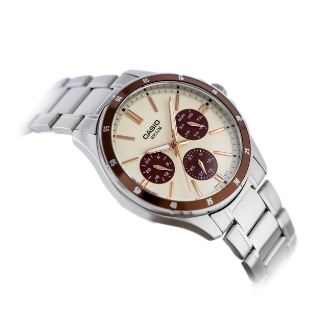 CASIO MEN'S WATCH MTP-1374D-5A2 (zd063g) + BOX