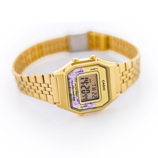 CASIO LA680WGA-4C WOMEN'S WATCH (zd631d) + BOX