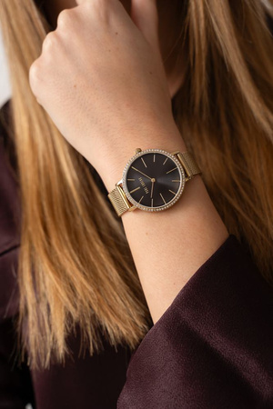 PAUL LORENS WOMEN'S WATCH - PL12894B-1D1 (zg553a) + BOX