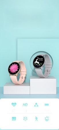 SMARTWATCH UNISEX G. Rossi SW015-3 silver (sg010c)