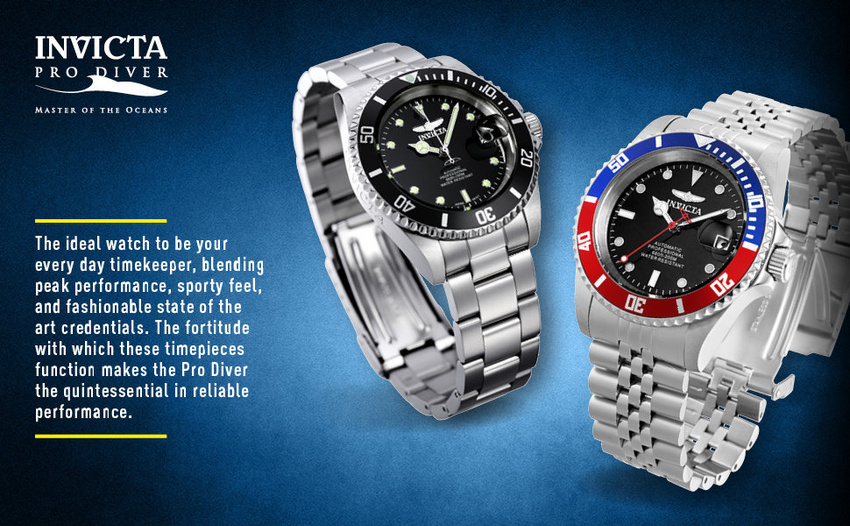 INVICTA DIVER PROFESSIONAL MEN'S WATCH 29176 - AUTOMAT WR200 (zv004a)