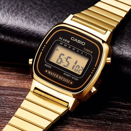 CASIO VINTAGE LA670WGA-1 WOMEN'S WATCH (zd597b) + BOX