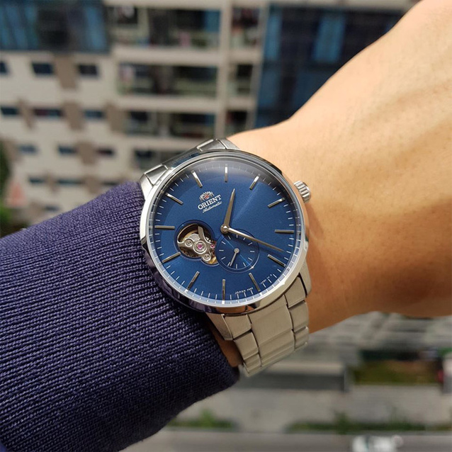 Zegarek Męski Orient Open Heart Automatic RA-AR0101L10B + BOX