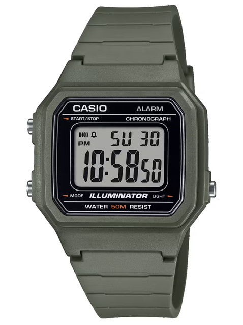 Casio W-217H-3A watch + BOX
