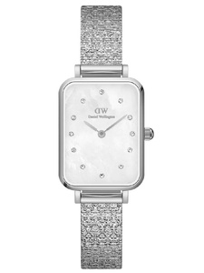 ZEGAREK DAMSKI DANIEL WELLINGTON Quadro Lumine Pressed Piano 20mm DW00100580 + BOX (zw519c)