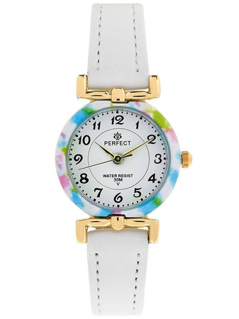 CHILDREN'S WATCH PERFECT LP004-06 communion watch - white/color + BOX
