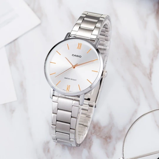 CASIO LTP-VT01D-7B WOMEN'S WATCH + BOX (zd613e)