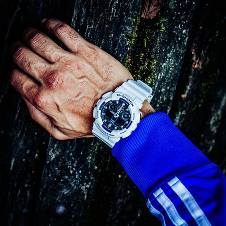 ZEGAREK MĘSKI CASIO G-SHOCK GA-100B-7AER (zd135g) + BOX