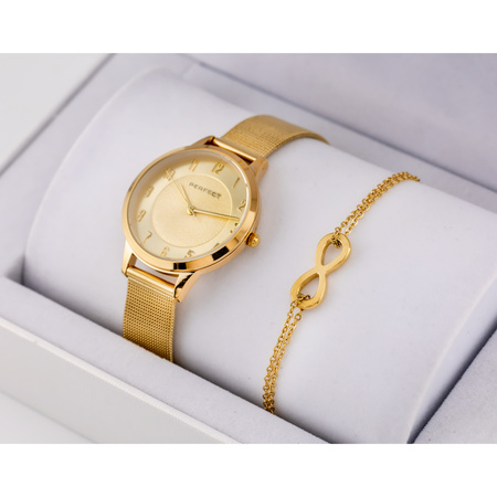 WOMEN'S PRESENT SET - Watch + bracelet (zp532e) 