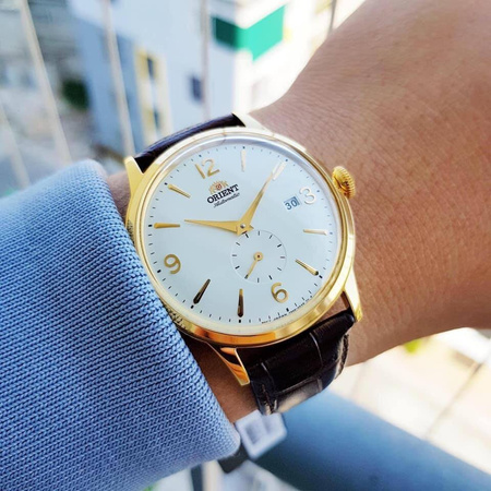 Zegarek Męski Orient Classic Bambino Small Seconds  RA-AP0004S10B + BOX