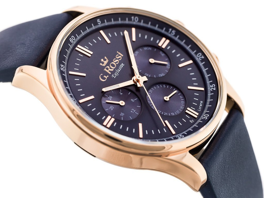 G. ROSSI WATCH - E-10602A2-6F3 - EXCLUSIVE (zg278f) + BOX