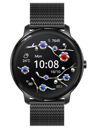 SMARTWATCH DAMSKI Rubicon RNBE66 - WŁASNE TARCZE (sr014e)