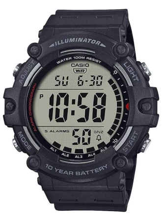 MEN'S WATCH CASIO SPORT ILLUMINATOR AE-1500WH-1A + BOX
