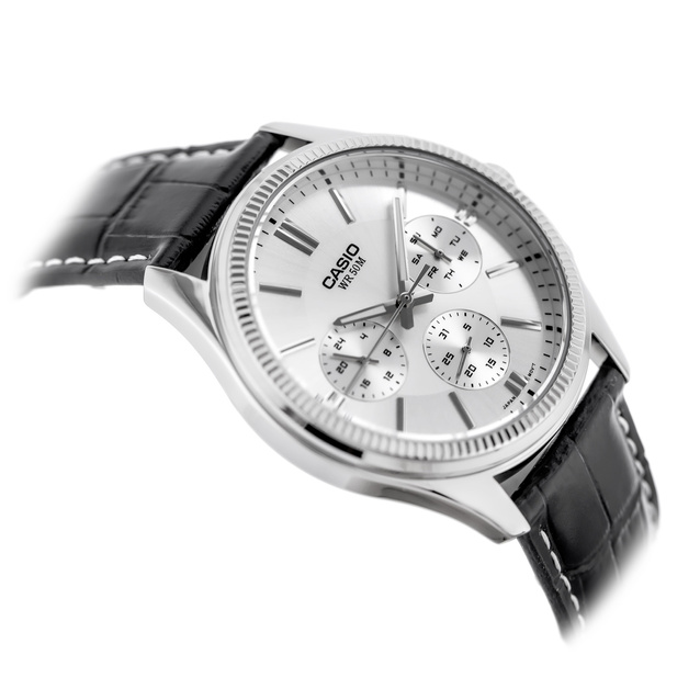 CASIO MEN'S WATCH MTP-1375L-7AVDF (zd115a) + BOX