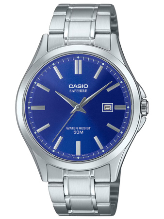 Zegarek Męski Casio MTS-115D-2A1 + BOX (zd292a) SZAFIR