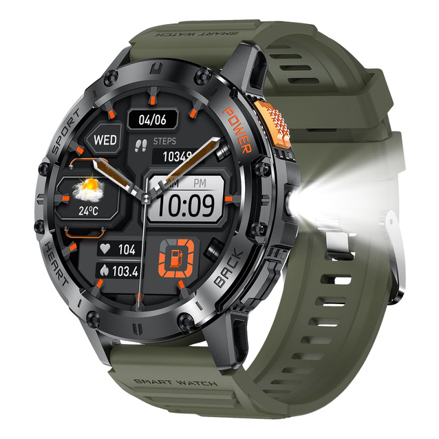 GRAVITY GT22-5 MEN'S SMARTWATCH - AMOLED, ADDITIONAL BELT (sg030e)