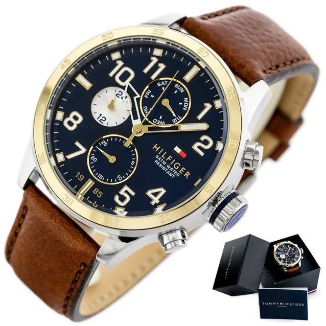 TOMMY HILFIGER MEN'S WATCH 1791137 TRENT (zf002b)