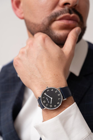 PAUL LORENS MALE WATCH - PL11989A5-6F1 (zg370e) + BOX