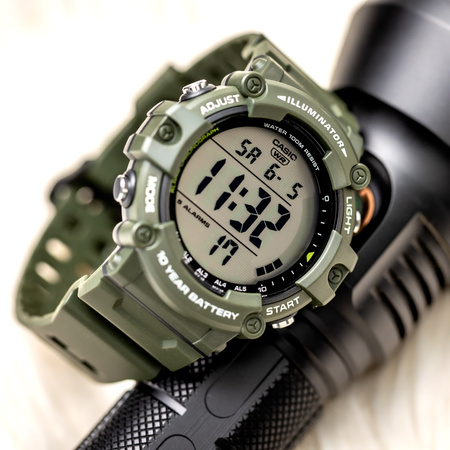 MEN'S WATCH CASIO SPORT ILLUMINATOR AE-1500WHX-3A + BOX