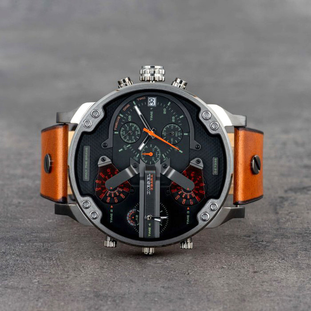 DIESEL MEN'S WATCH DZ7332 MR. DADDY 2.0 + BOX